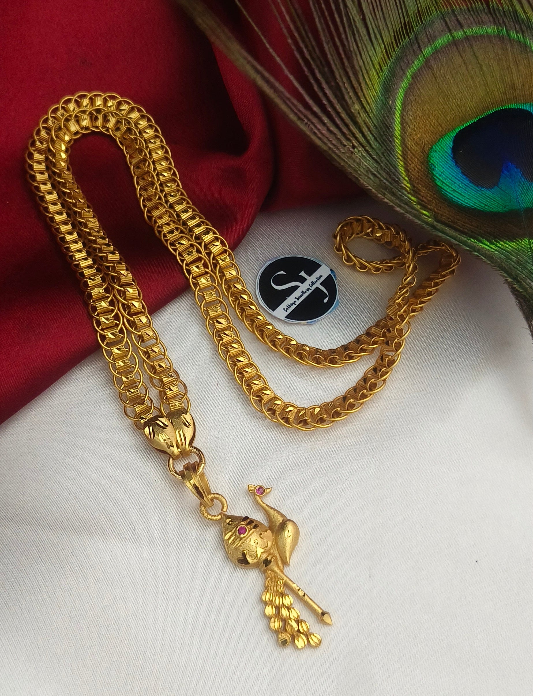 Velum mayilum dollar chain - DL-1003