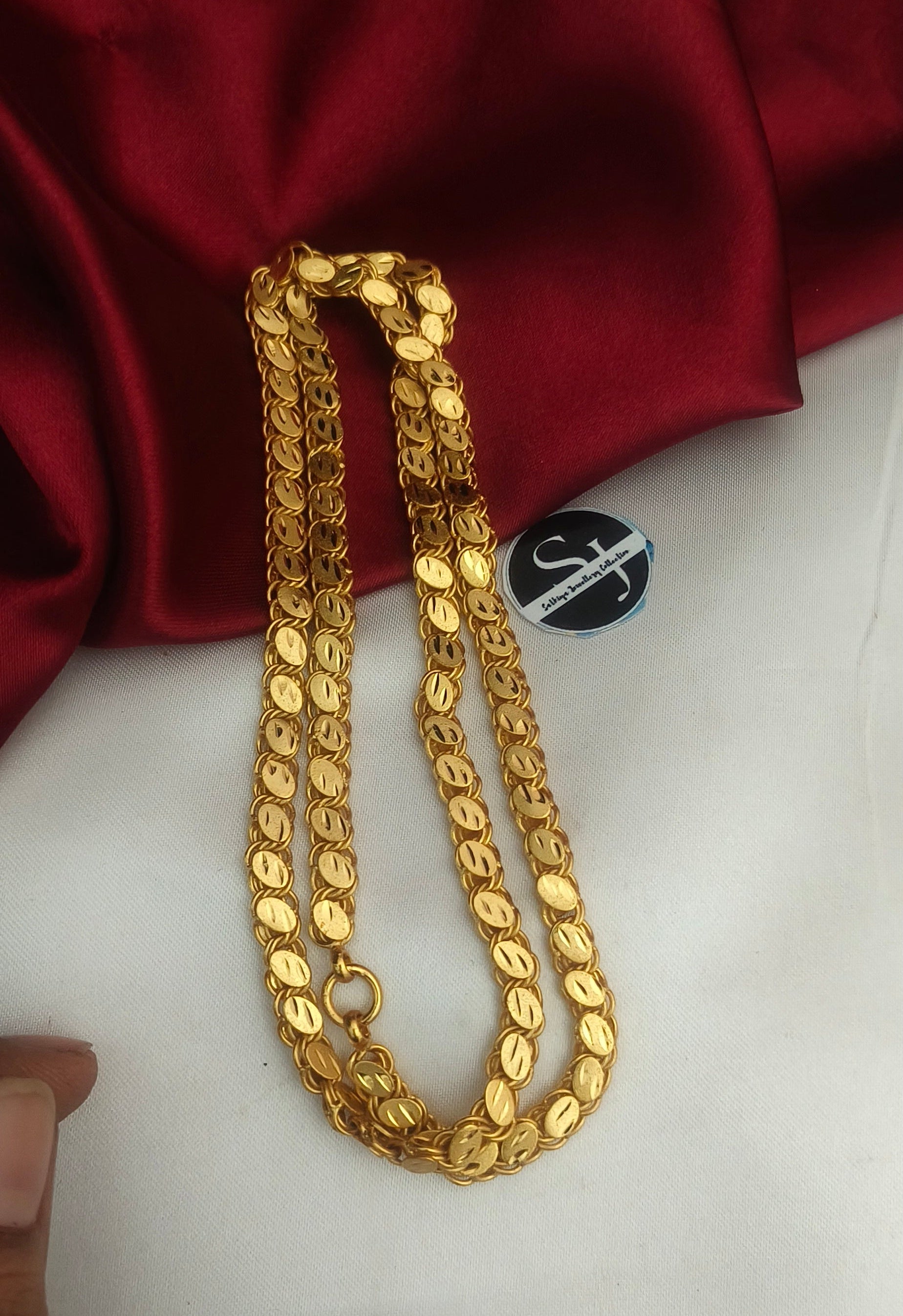 One gram forming chain Oval - CH-1013