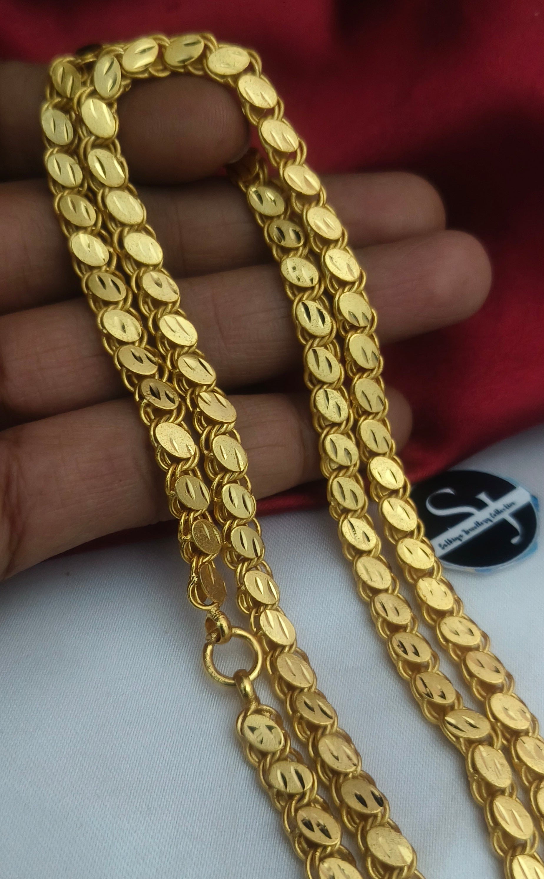 One gram forming chain Oval - CH-1013