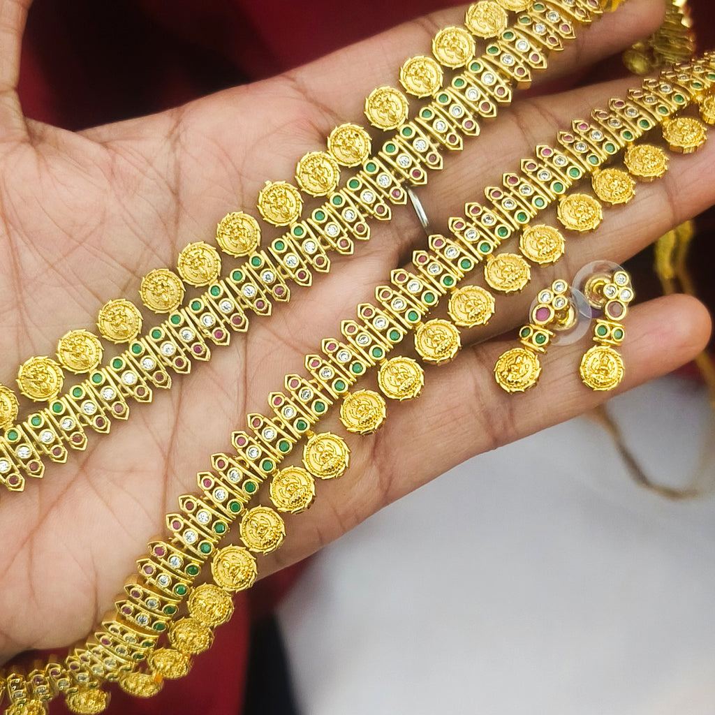 Exquisite 4-Piece Temple Jewelry Bridal Set CM-1053