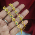 One gram Heart pattern bracelet BR-1047