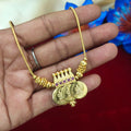 Lakshmi coin necklace NF-1058
