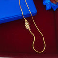 Peacock pattern mugappu chain ch- 11003