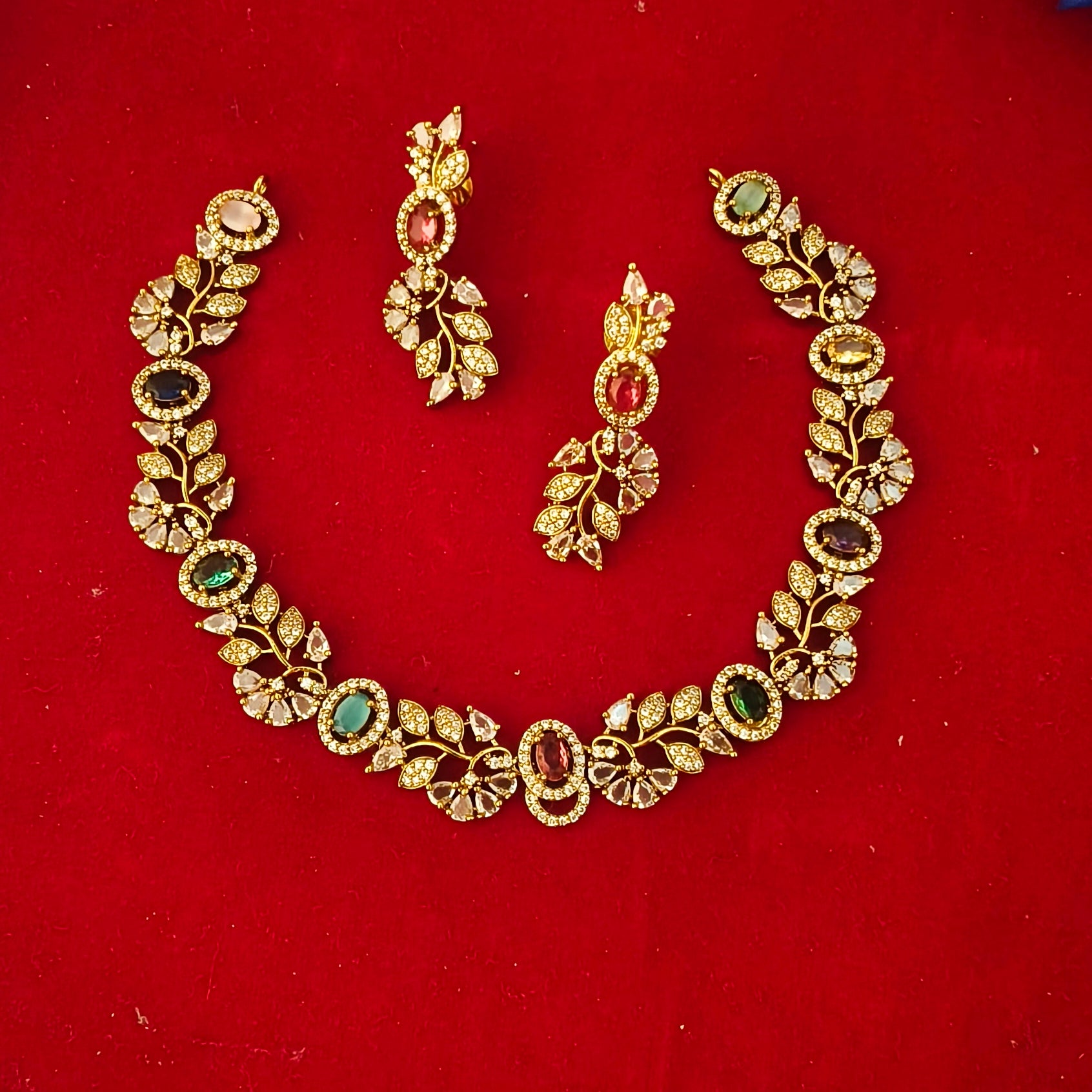 Navrathna Necklace N-41001