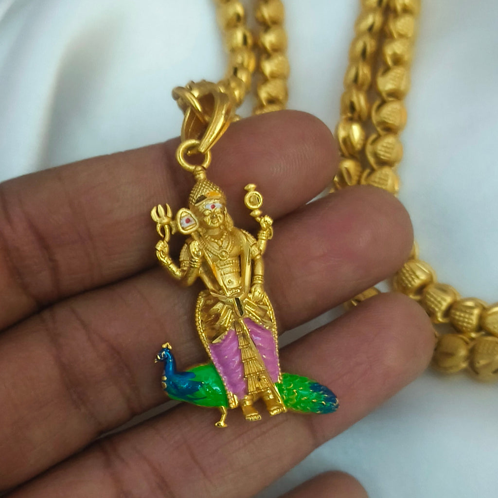 One gram murugan doller chain DL21002