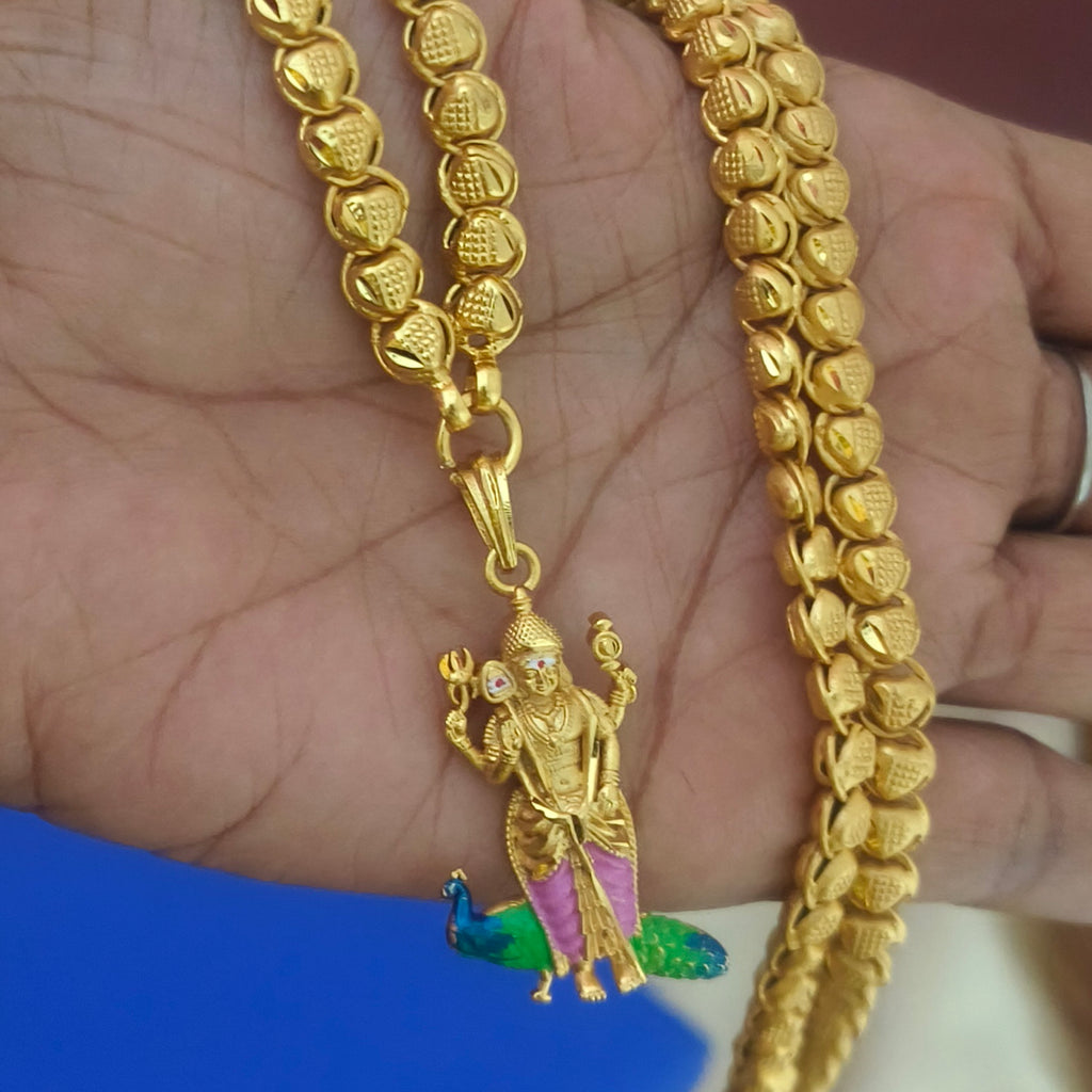 One gram murugan doller chain DL21002