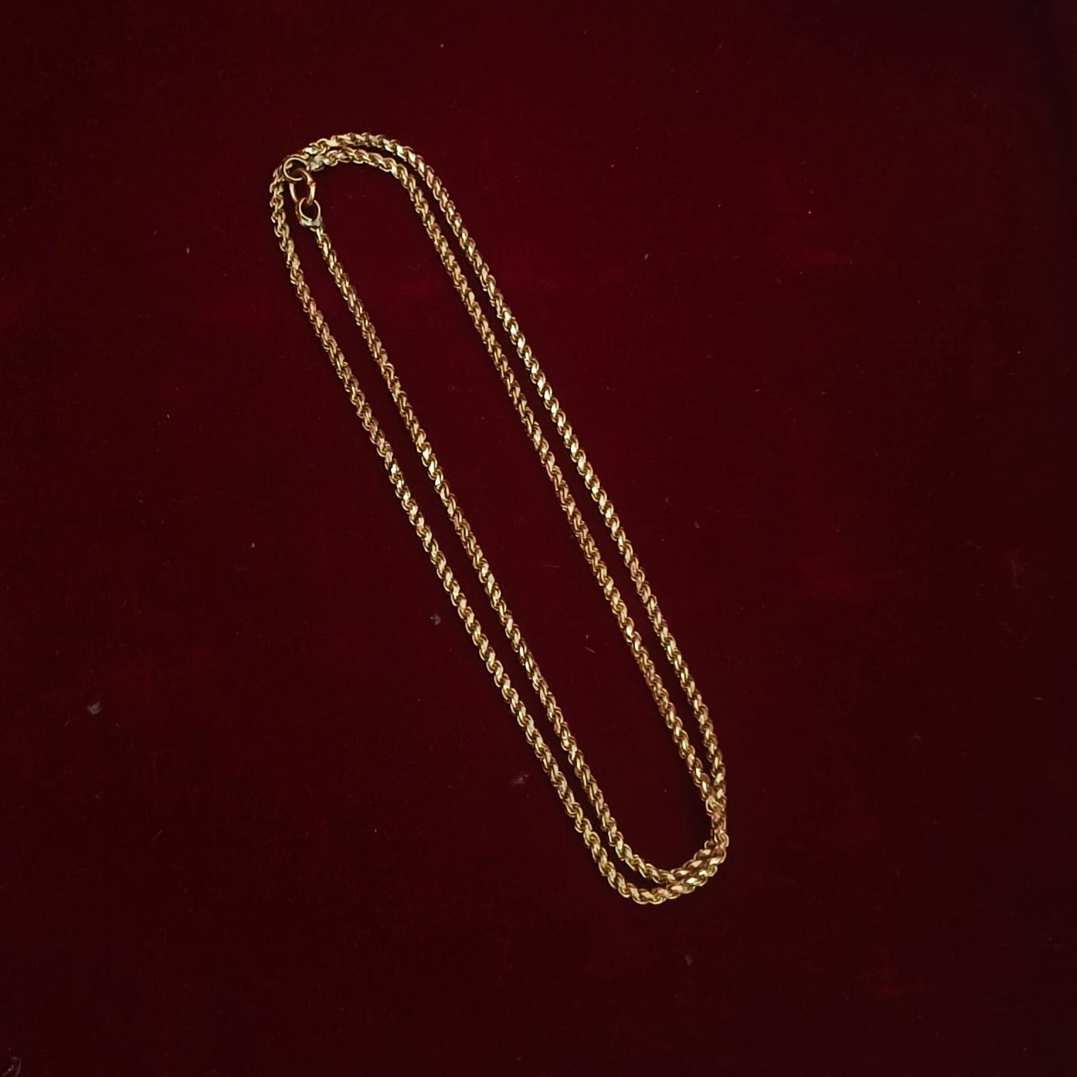 Traditional Pure impon unpolished Rope muruku chain CH-11004