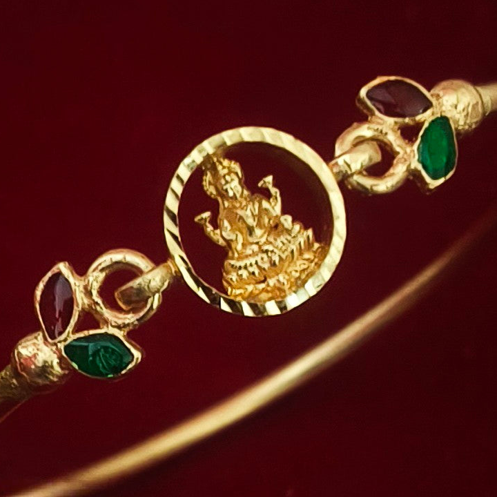 Handcrafted Pure Impon Lakshmi Bangle BR- 51003