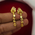One gram polished Forming earrings E- 31007
