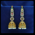 Jhumkas with maatal E-31008