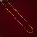 Pure impon unpolished kodhumai pattern chain CH -11007