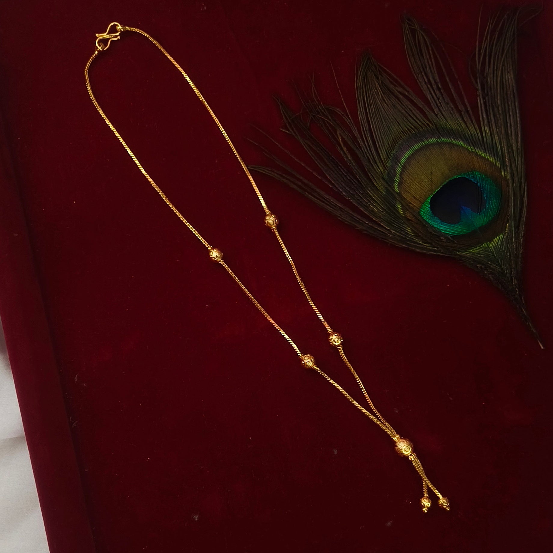 Minimalist Beaded Chain DL-21010