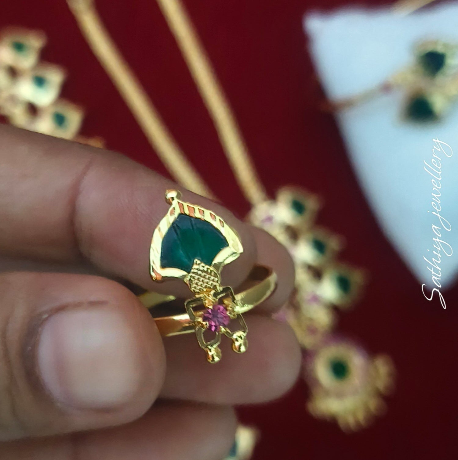 Palak combo kerala jewellery CM91001