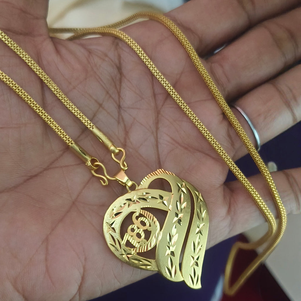 Divine Heart Dollar Chain Muslim Special DL-21015