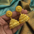 Big size floral kerala jhumkas E - 31018