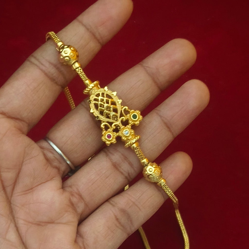 One-Gram Gold-Forming Mugappu Chain – Ch - 11012