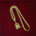 Murugan forming Gold-Plated doller chain DL- 21024