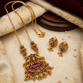 Antique temple neckset budget friendly N- 41017