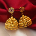 Big size Impon and onegram forming detachable jhumka E-31021