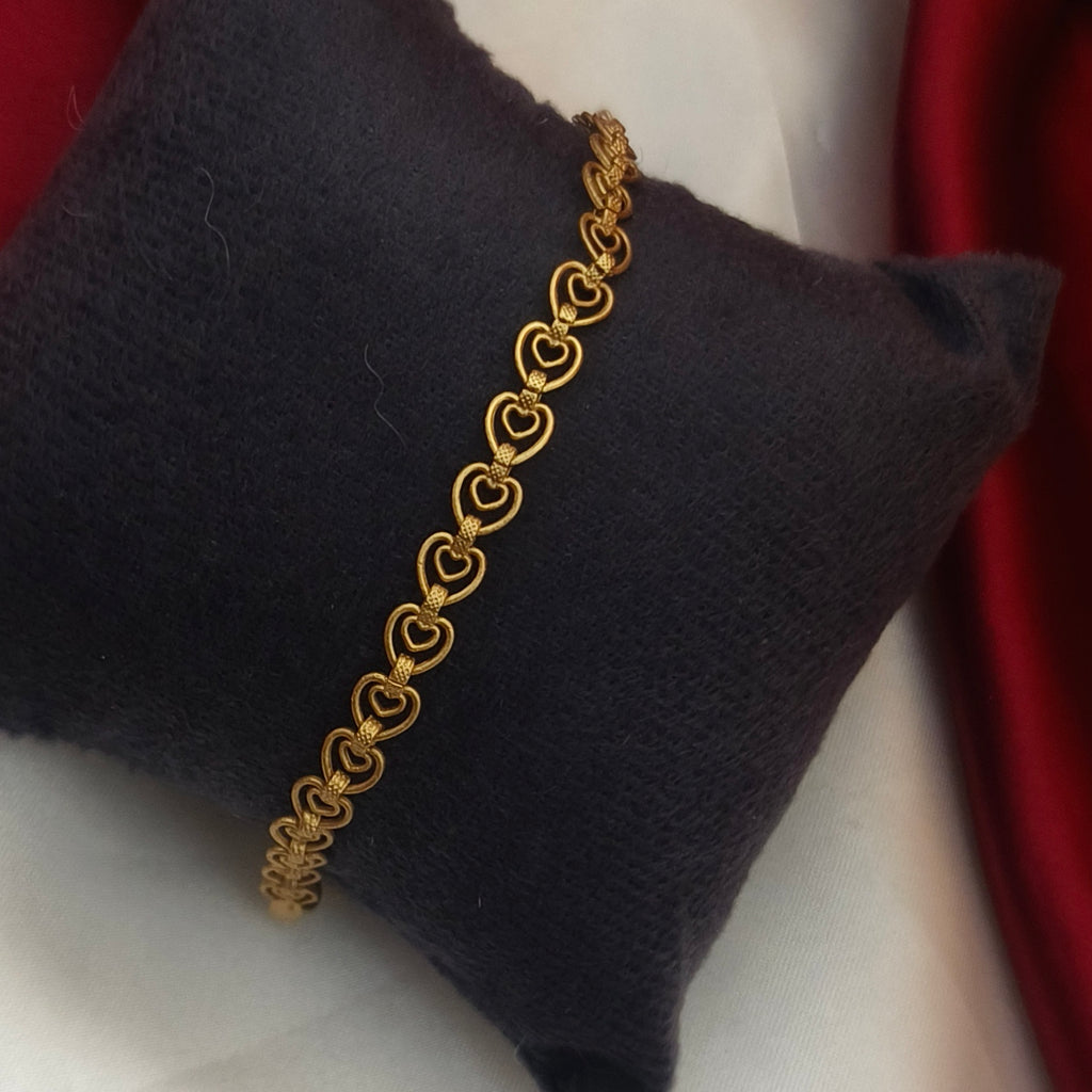 Pure impon Heart pattern bracelet BR- 51016