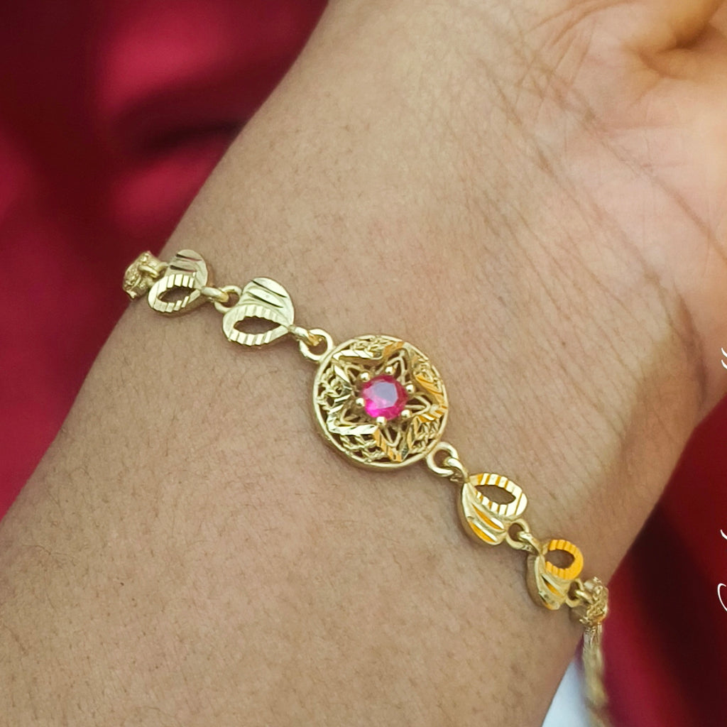 Pure impon stoned women bracelet BR - 51021