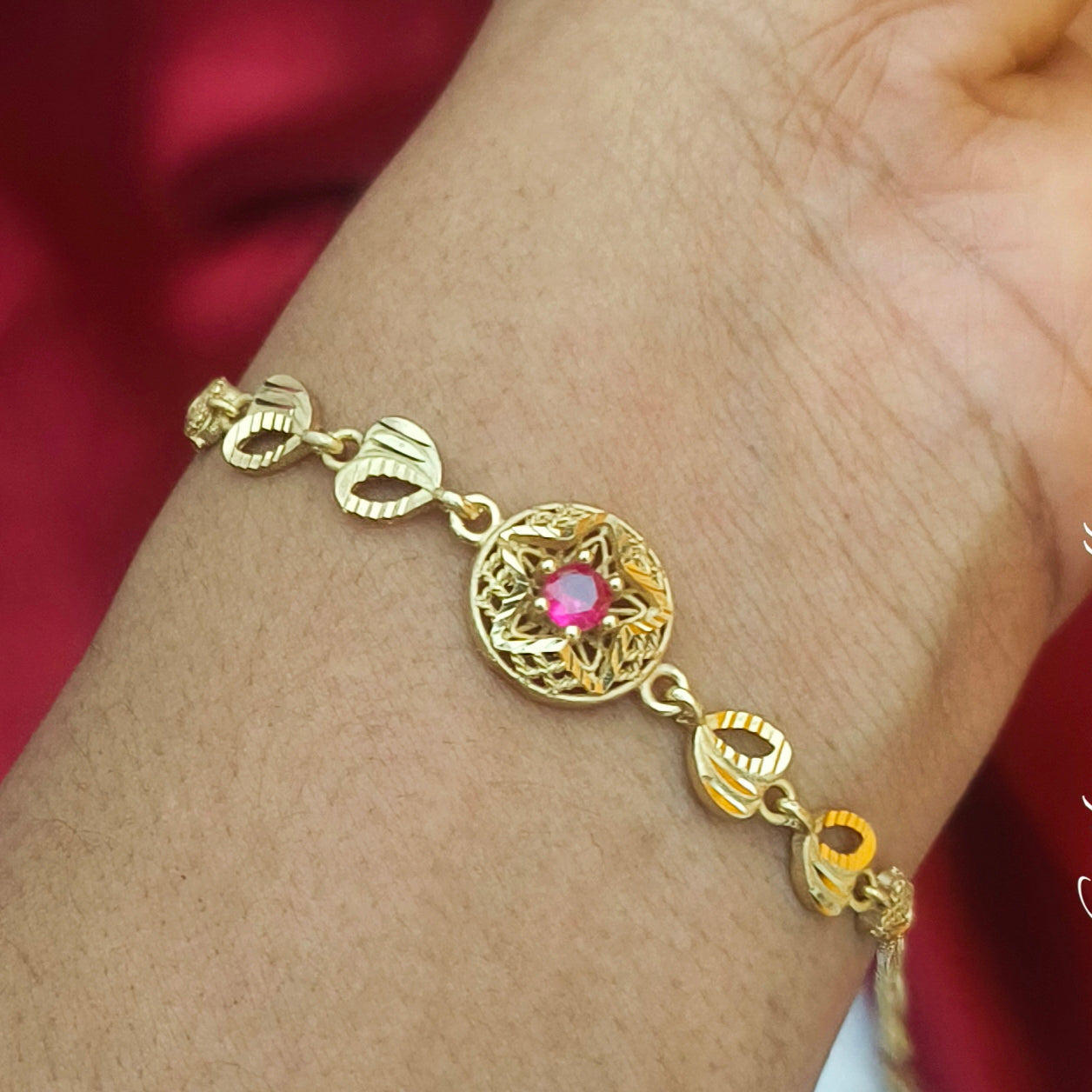 Pure impon stoned women bracelet BR - 51021
