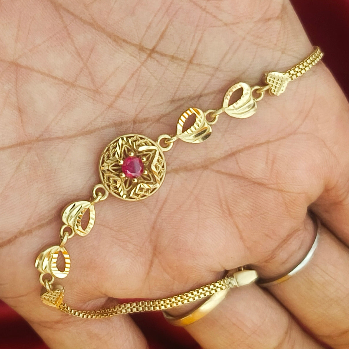 Pure impon stoned women bracelet BR - 51021