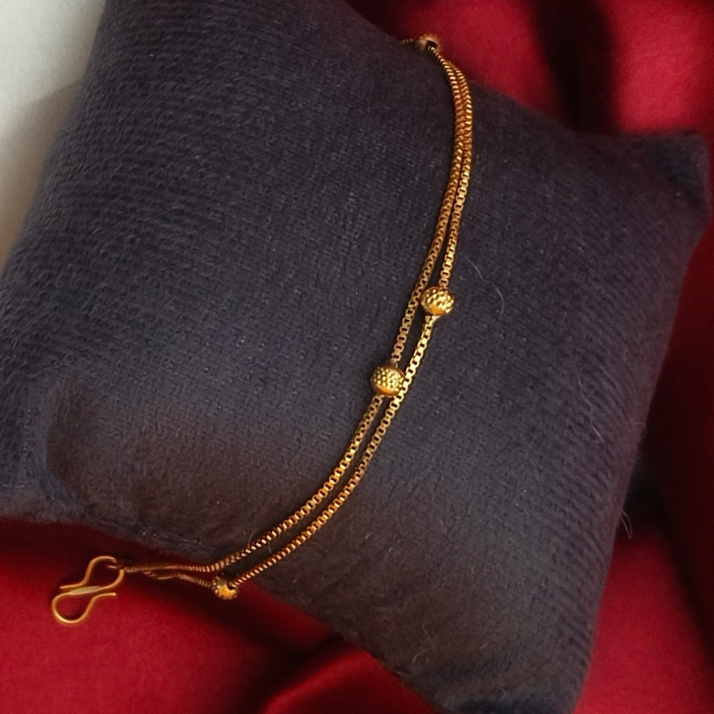 Pure impon double layer bracelet BR - 51023