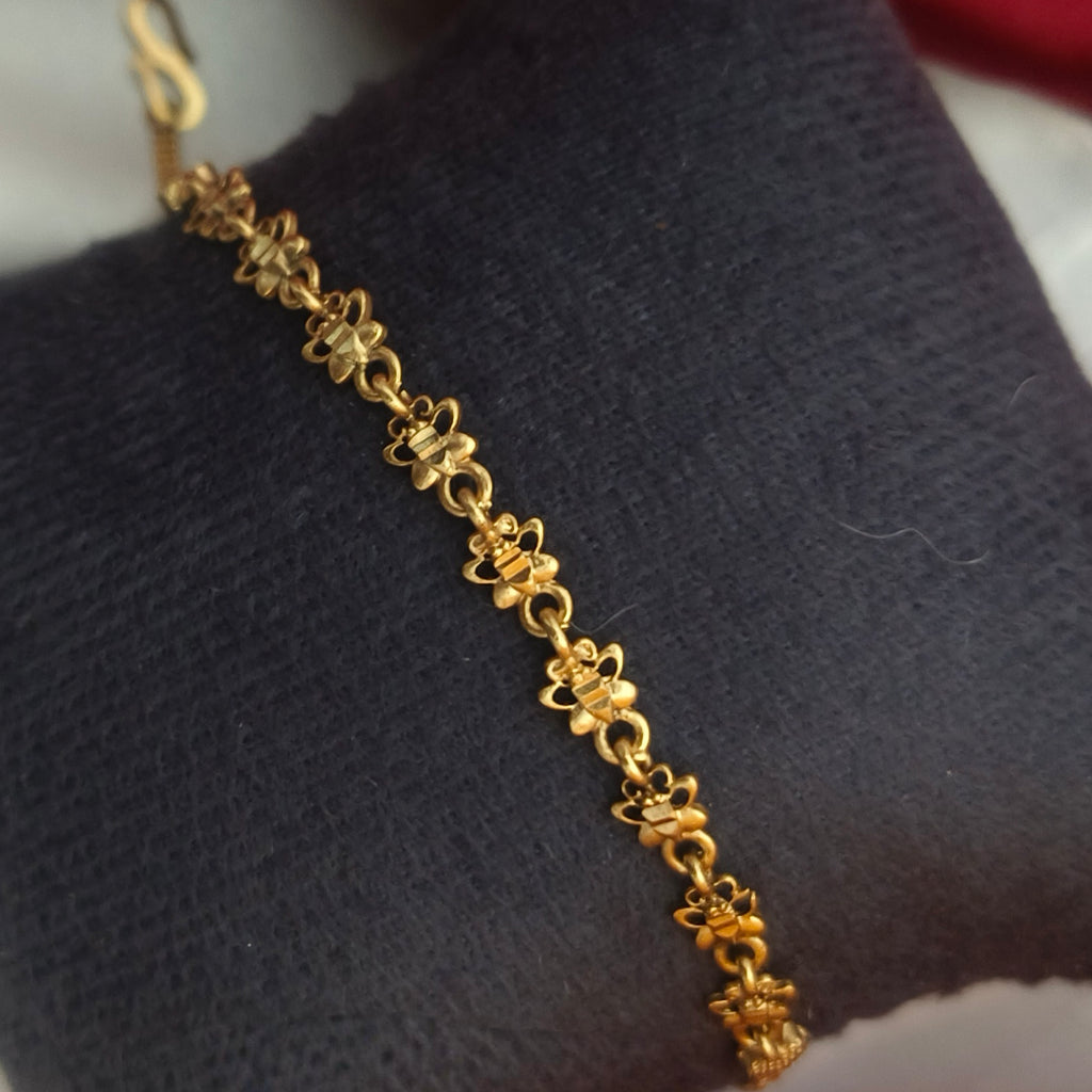 Pure impon Unpolished butterfly bracelet BR- 51028