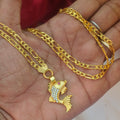Fish dollar chain one gram forming DL- 21031