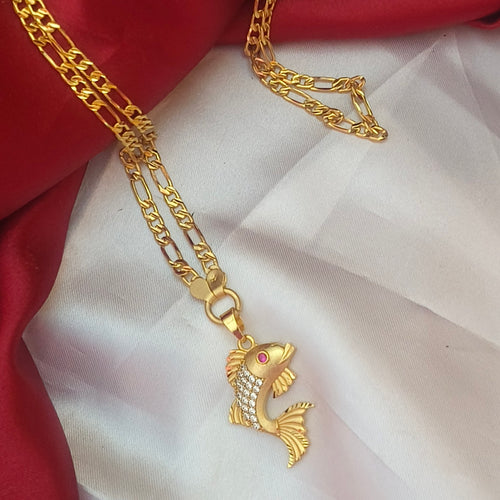 Fish dollar chain one gram forming DL- 21031