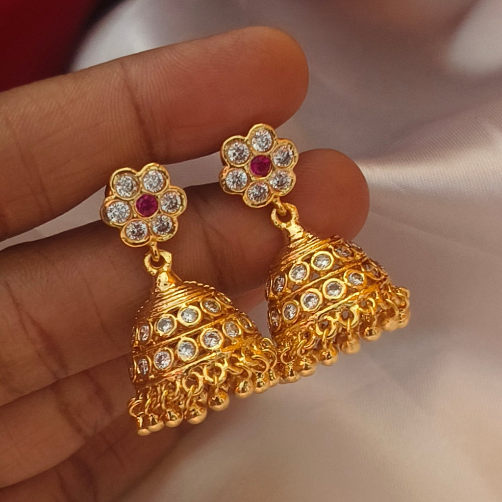 Impon jhumkas E-31032