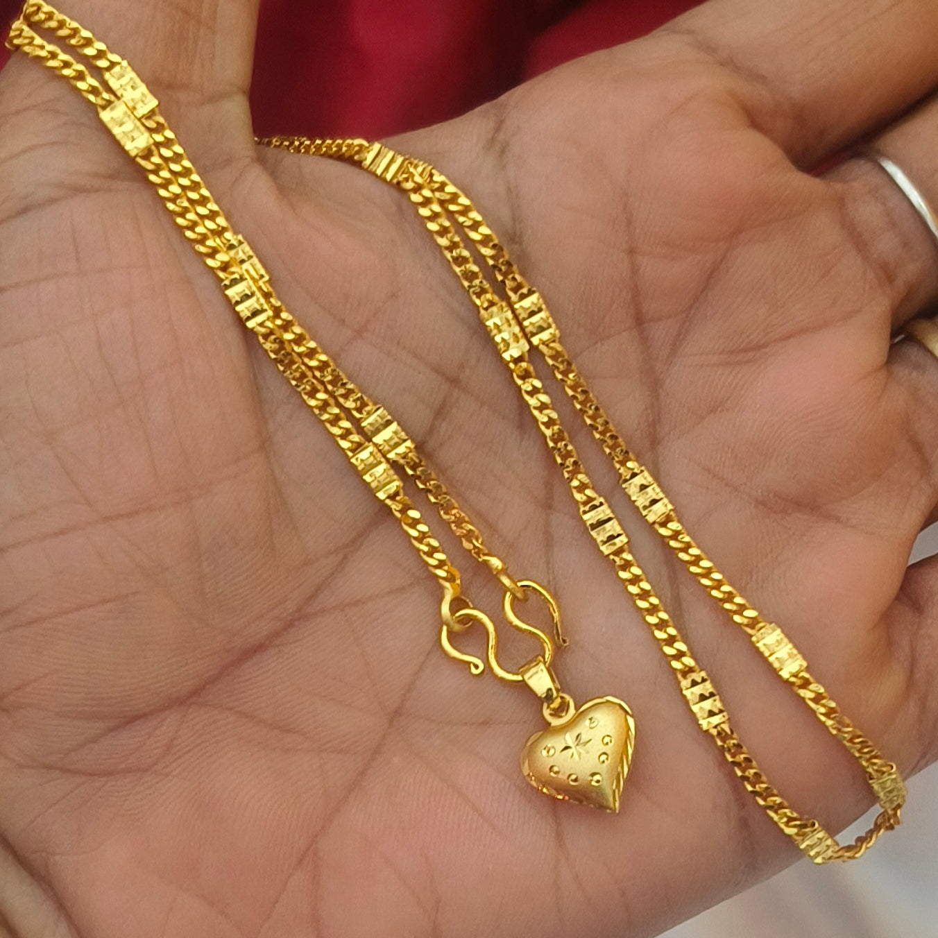 Forming heart dollerchain DL- 21032