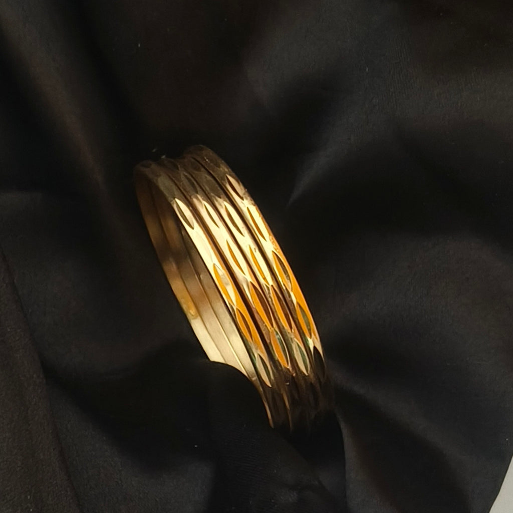 Pure impon unpolished bangles B- 61023