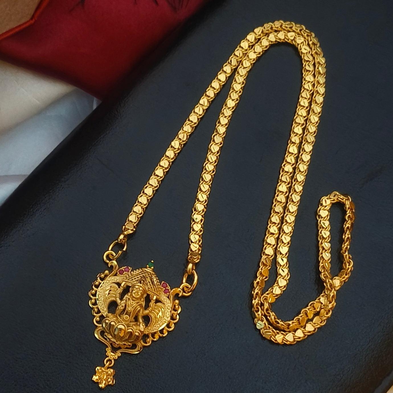 Heritage look one gram forming doller and chain DL- 21045