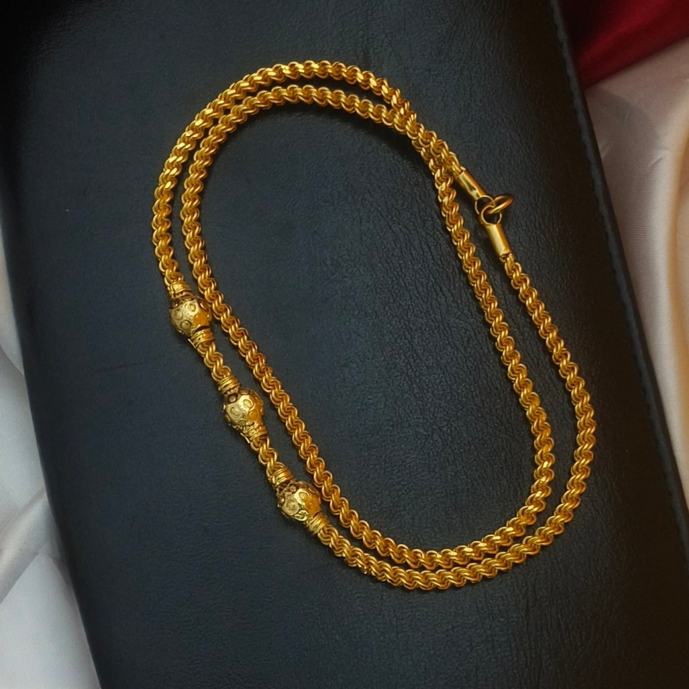One gram Forming ball Mugappu Chain Ch-11014