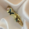 Stainless-steel anti tarnish butterfly bracelet BR- 51036