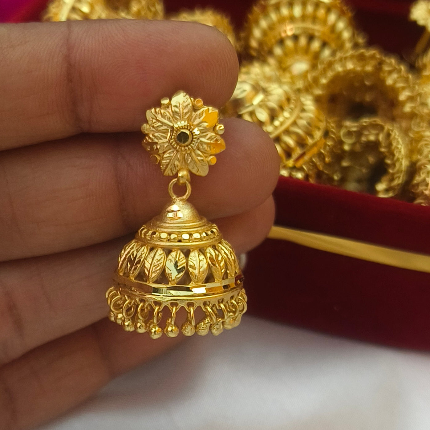 Jhumka forming polished E - 31058