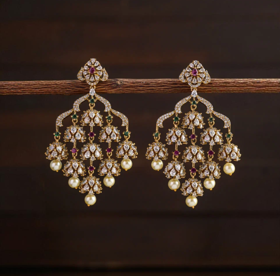 Grand wedding Premium earrings E- 31060