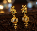 Elephant Motif Premium Matt Jhumkas EC-31006