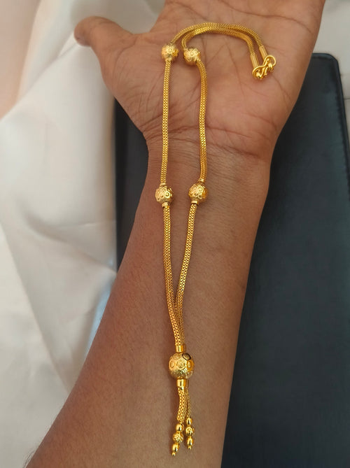 Ball chain gold alike DL- 21059