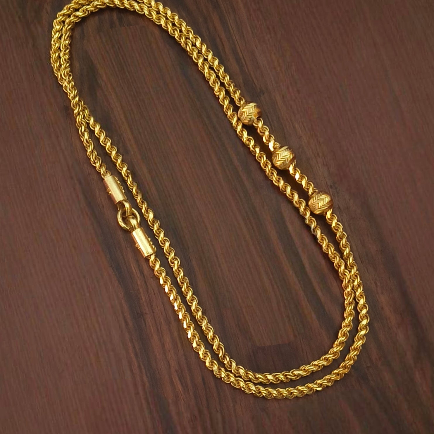 Pure impon mugappu chain CH- 11044