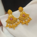Chandbali Forming earring gold alike E- 31073