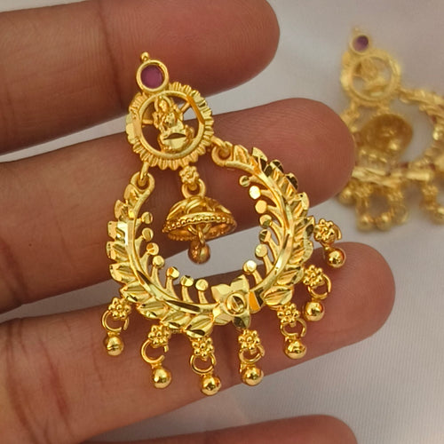 Chandbali forming jhumka E- 31072