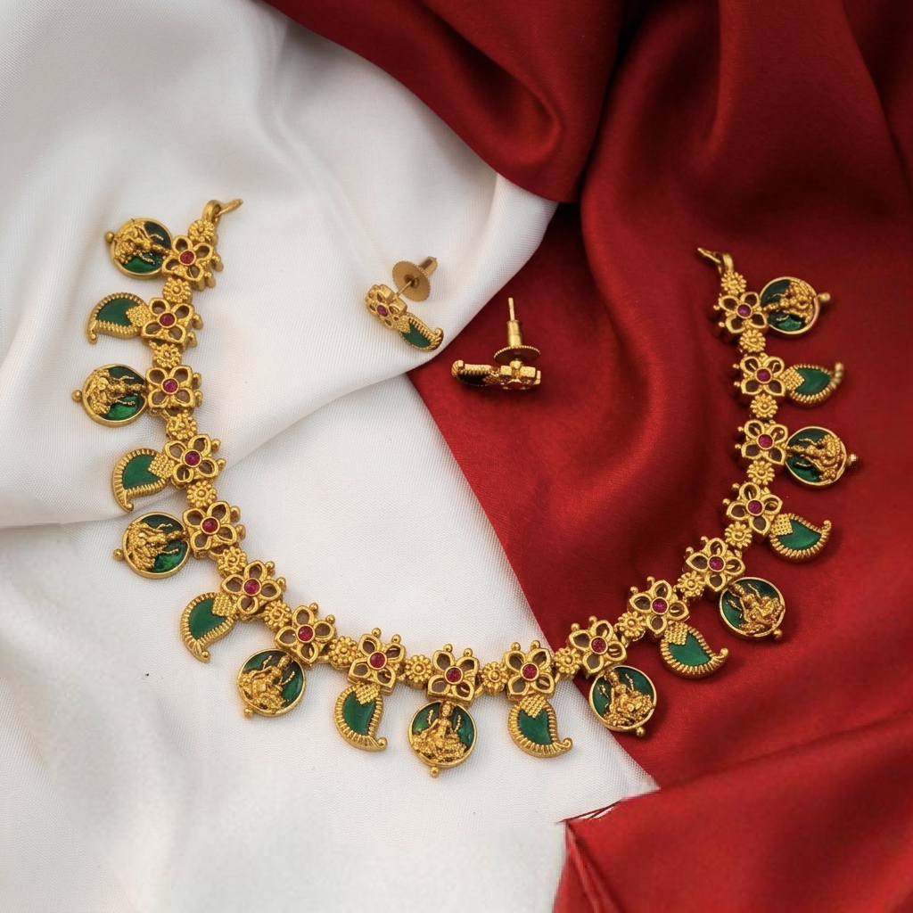 Palak necklace N- 41047