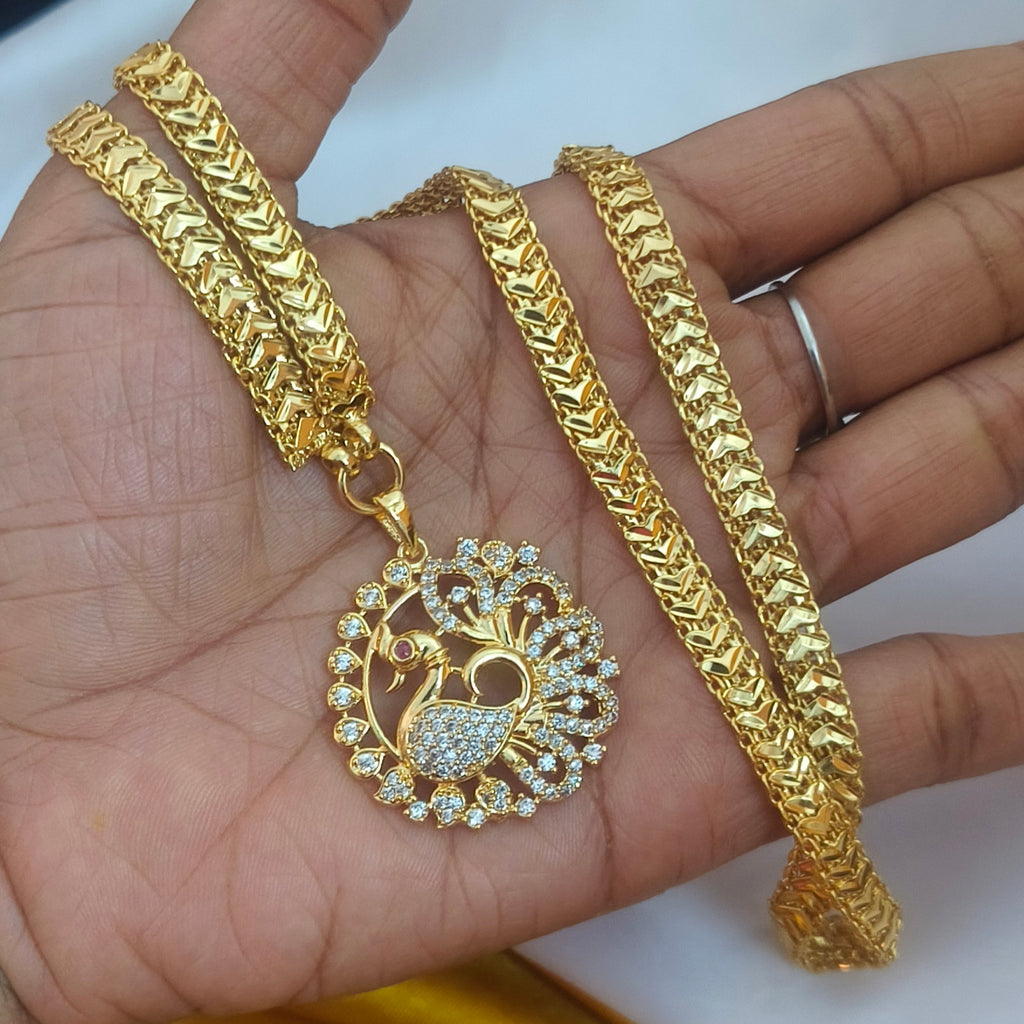 Peacock dollar chain DL- 21076