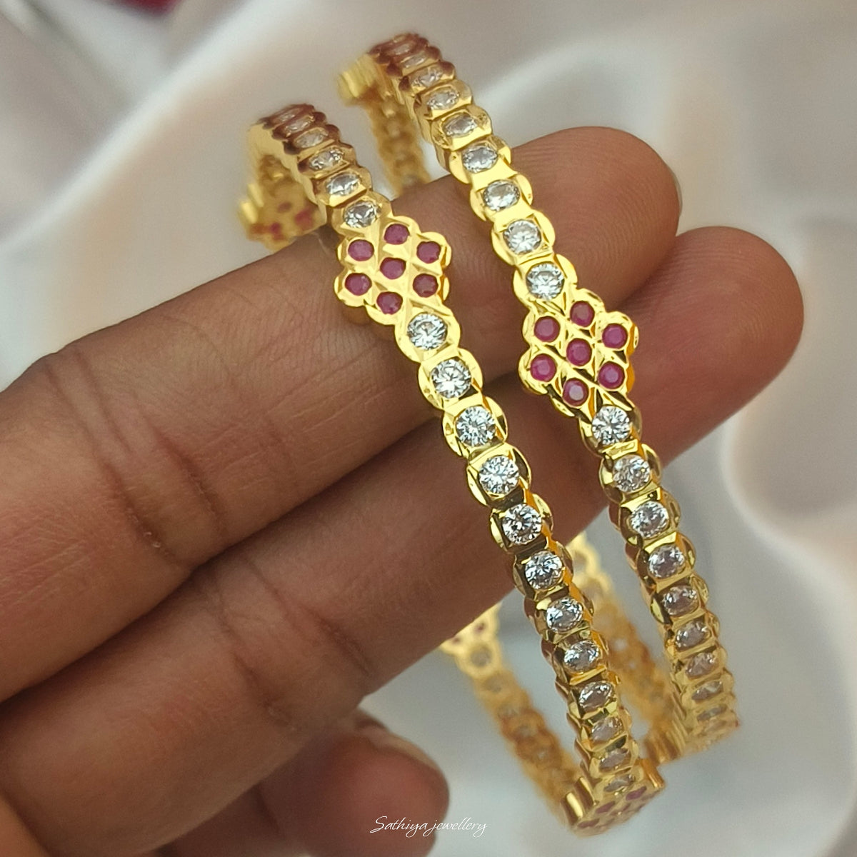 Impon bangles B- 61049