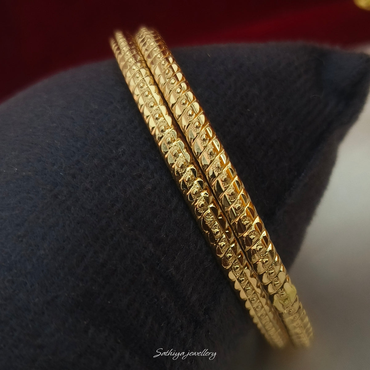 Pure impon unpolished bangles 61052