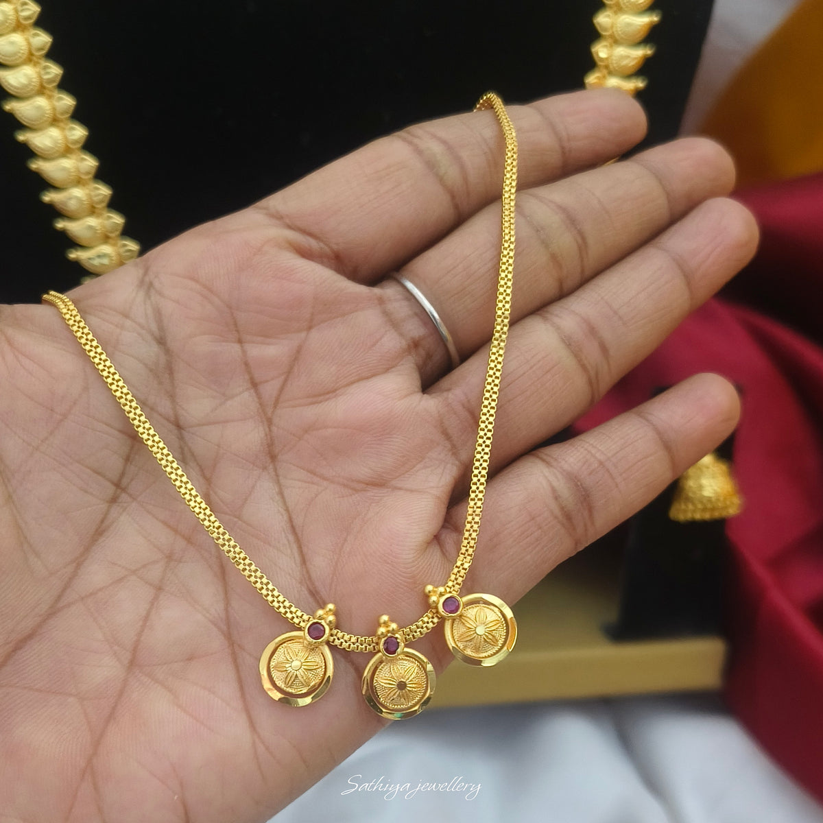 Forming necklace without idol N- 41065
