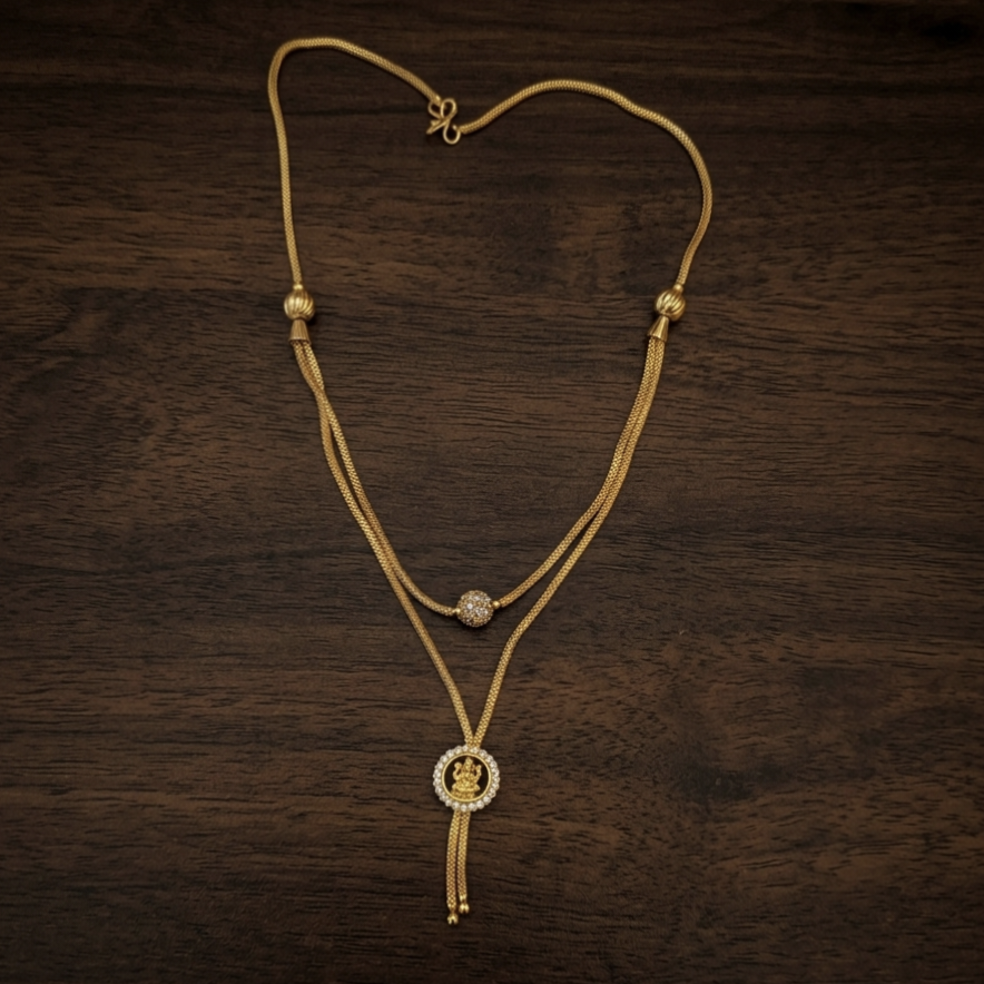 Lakshmi 2 line dollerchain DL- 21114